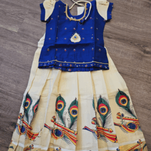 Girls Ethnic Wear - Paavadai Set