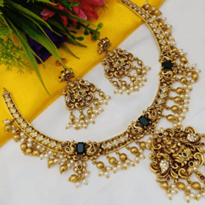 Ethnic Necklace Earrings set