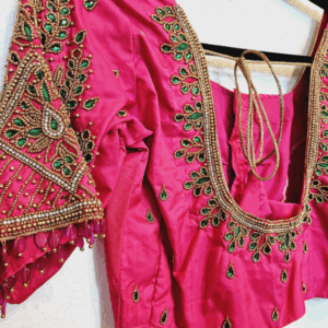 Stitched Blouse with Aari works