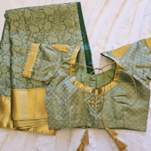 Tissu Silk Saree with Stitched Blouse