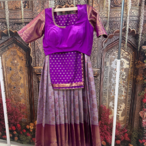 Semi Kanchipattu Lehanka set (Option 2)