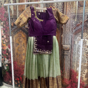 Semi Kanchipattu Lehanka set (Option 3)