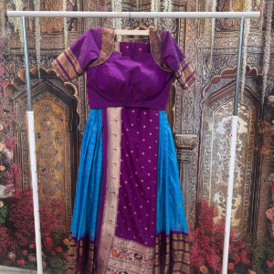 Semi Kanchipattu Lehanka set (Option 5)